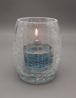 BILBAO CRACKLED OIL CANDLE
